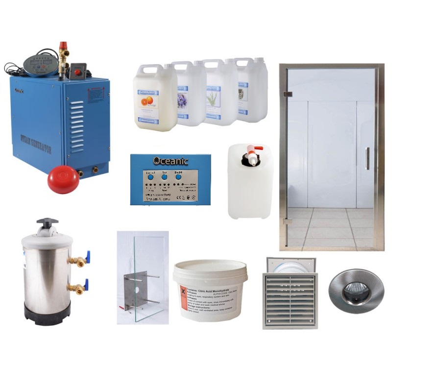 Steam Room Installation Kits