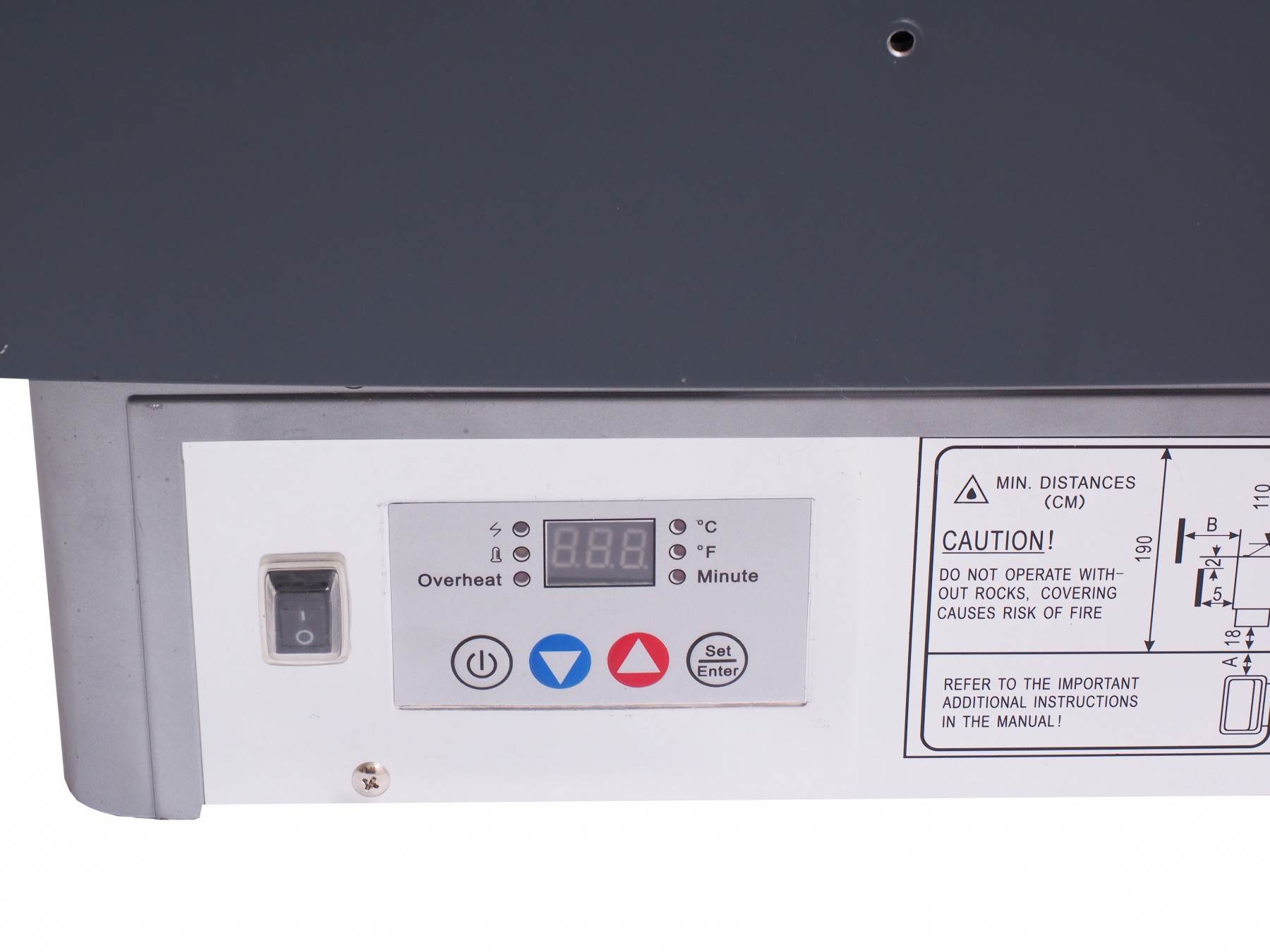 4.5kW Sauna Heater with Built in Digital Controls