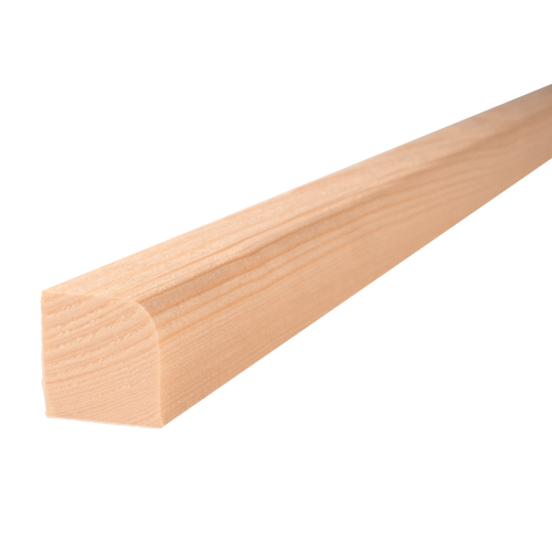 Spruce Sauna Corner Mould 19x19mm (4 lengths at 1855mm)