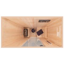 Traditional Sauna 1 Person SA-1020-A By Oceanic Saunas