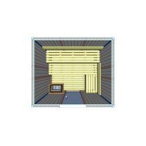 Traditional Sauna 1 Person SA-1020-A By Oceanic Saunas
