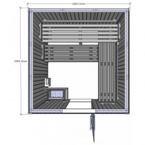 5 Person Finnish Saunarium D3030 