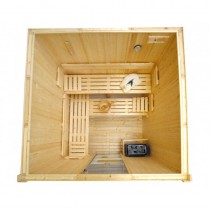 D3030 - Sauna Bench, Backrest & Floor Mat Kit