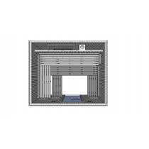 14 Person Heavy Duty Commercial Sauna HD4050BB