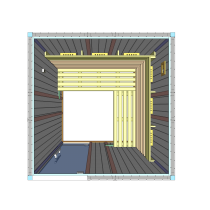 Traditional Sauna 1 Person SA-1020-A By Oceanic Saunas