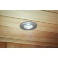 Infrared Sauna White 12v Fire Rated Downlight Kit - Chrome 