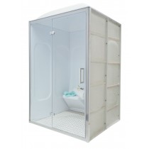 2b roman home acrylic steam room with full glass front