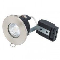 Universal White 12v IP65 Fire Rated Downlight Kit - Chrome