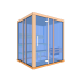 2525 finnish sauna cabin - C layout