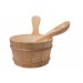 Oceanic Saunas sauna bucket and ladle with plastic liner