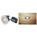 Sauna cabin downlight with chrome cover, for Oceanic Saunas installation kit