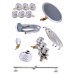 Hydro massage shower kit 