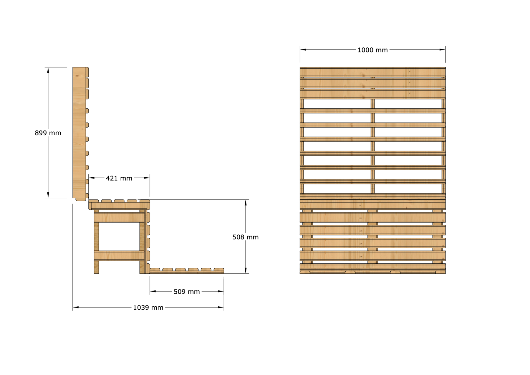 BANC MODULABLE EN KIT SAUNA INFRAROUGE banc-modulable-en-kit-sauna-infrarouge