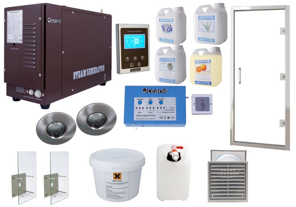 Kit Dinstallation Hammam Professionnel Usage Intensif