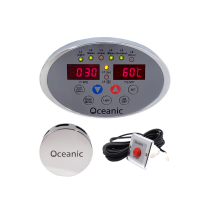 Programming keypad and control, steam nozzle and steam button on demand