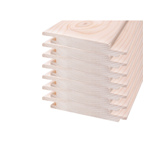 Spruce Sauna Wood Cladding - 95 x 18mm (Pack of 7 Lengths 2093mm)