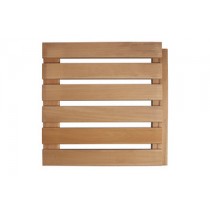 Caillebotis de sauna 50x50cm – Deluxe