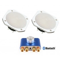 Haut-parleurs sauna, résistants jusqu'à 120°C, IP65 Waterproof, Bluetooth