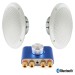 Haut-parleurs pour hammam avec Bluetooth, IP65, 80ºC, Oceanic Saunas
