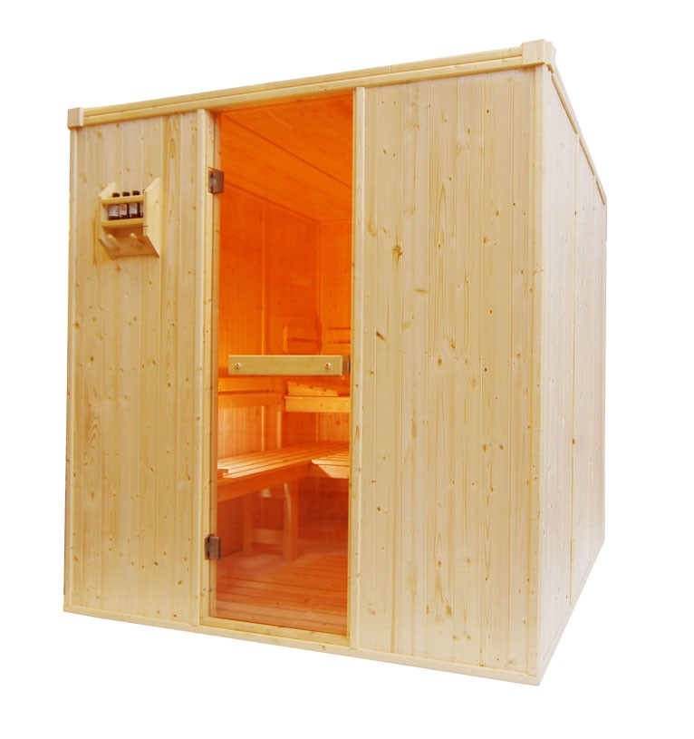 Cabina de sauna finlandesa - 5 personas - 1860 x 1960 x 1950mm - OS3030