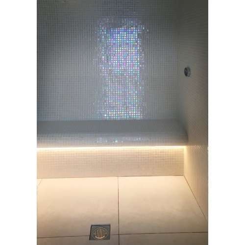 Tira de LED para baño de vapor - 5 metros - Blanco cálido o RGB