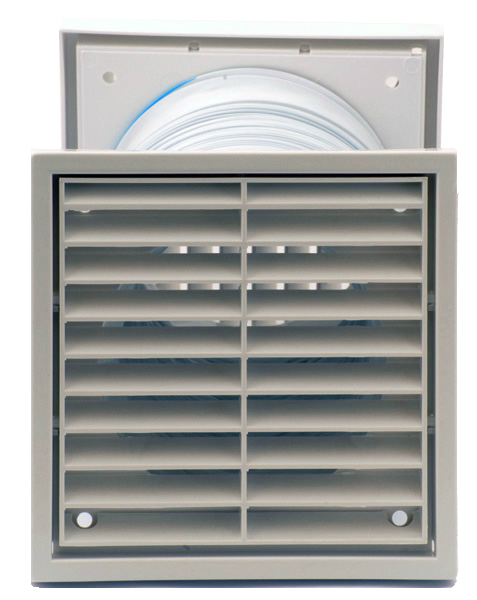 Ventilación estática para baño de vapor