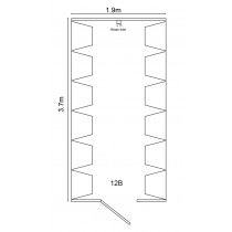 Baño de vapor romano prefabricado, uso comercial, para 12 personas