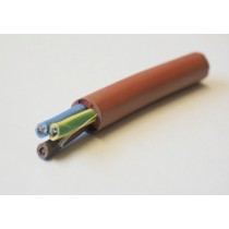 Cable de silicona resistente al calor, 3 hilos