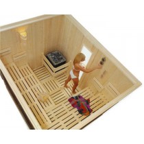 Cabina de sauna finlandesa - 5 personas - OSC3030 - Comercial light duty