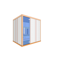 Traditional Sauna 1 Person SA-1020-A By Oceanic Saunas