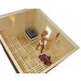 OSC3030 - Cabina de sauna finlandesa tradicional comercial light duty - para 5 personas - uso comercial ligero Oceanic Saunas