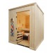 HD3030FS - Cabina de sauna finlandesa tradicional comercial uso intensivo, con calentador con patas - para 5 personas Oceanic Saunas
