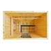 IR2030L - Cabina de sauna infrarrojos - 4 personas - bancos en L Oceanic Saunas