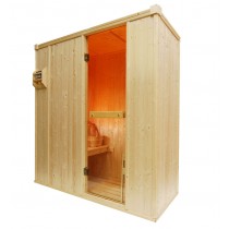 Sauna finlandesa para 1 pessoa - 1860 x 730 x 1950mm - OS1030