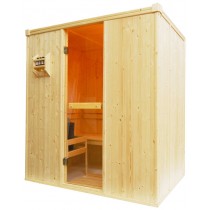 Sauna finlandesa para 3 pessoas - 1860 x 1040 x 1950mm - OS1530