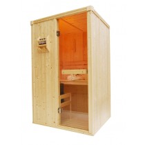 Sauna finlandesa para 2 pessoas - 1250 x 1040 x 1950mm - OS1520