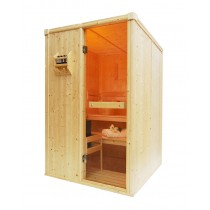 Sauna finlandesa para 2 pessoas - 1250 x 1350 x 1950mm - OS2020