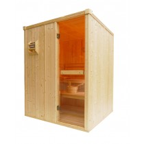 Sauna finlandesa para 3 pessoas - 1560 x 1350 x 1950mm - OS2025