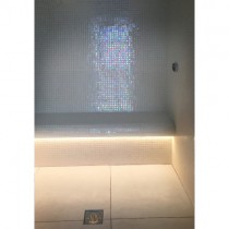 Iluminação linear de LED para banhos turcos - 5 metros - Branco Quente & RGB