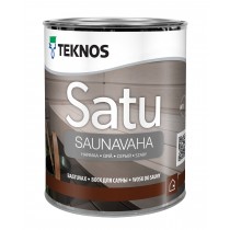 Sauna Paint Wax - Ash Grey 0.9L