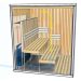 Localização dentro da cabine de sauna do aquecedor de sauna profissional oculto de 6kW (uso intensivo)