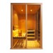 Cabine de sauna Oceanic V2020 em hemlock e vidro