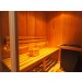 Interior da cabine de sauna e biosauna Oceanic V2025