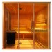 Painéis de vidro na cabine da sauna Oceanic Vision V2030, para sauna húmida