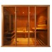 Cabine de sauna Oceanic V2035 em hemlock e vidro
