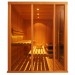 Cabine de sauna Oceanic V2525 em hemlock e vidro