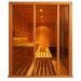Bancos reforçados e mais profundos para a biosauna e sauna húmida V2530