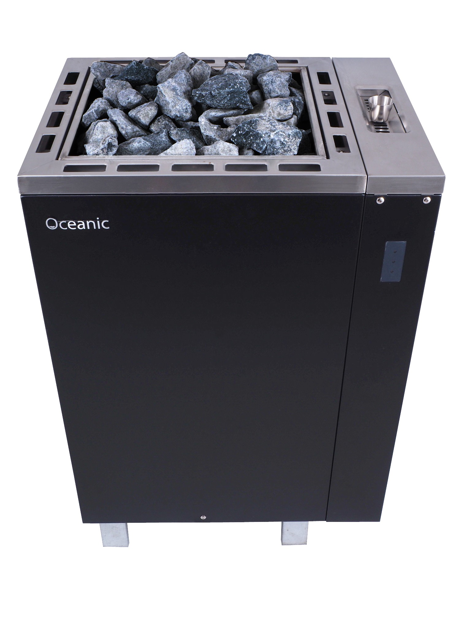 Stufa Sauna Thermolux 4,5KW Senza Pietre - Controllo Touch Digitale, 380V, Per Saune 3-8 M³, Colore Gunmetal - Foto 9