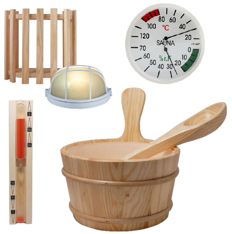 Accessori Sauna Kit Deluxe