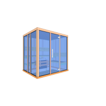 2530 cabina sauna finlandese - modello C